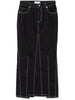 Marine Serre Crescent Moon Long Skirt
