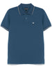 Emporio Armani embroidered logo polo shirt