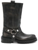Golden Goose leather biker boots