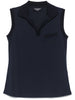 Emporio Armani Icon micro piquet crepe jersey top