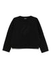 Emporio Armani Double jersey sweatshirt with logo embroidery