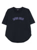 Emporio Armani logo embroidered T-shirt