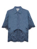 Zimmermann Coco Embroidered Denim Shirt