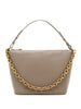 Emporio Armani Medium leather hobo bag with chain