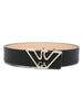 Emporio Armani logo-buckle belt