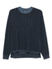 Emporio Armani Wool sweater with printed logo