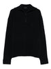 Emporio Armani Half-zip wool sweater