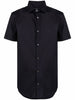 Emporio Armani Logo-embroidered short-sleeved shirt