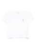 Maison Kitsuné Lady Fox Baby top with embroidery