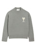 Ami Paris Sweaters Grey