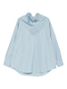Ami Paris Shirts Clear Blue