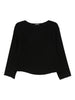 Emporio Armani Boat neck three-quarter sleeves tailored