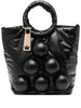 La Milanesa Klodiana padded circle-detail tote bag