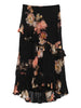 Zimmermann Floral-print ruffled skirt