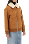 Stand studio lillee eco-shearling bomber jacket