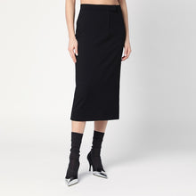 Calvin Klein Black pencil skirt