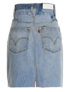 Re/Done Double Waisted Pencil Re Done X Levis Skirt