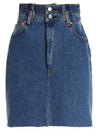 Re/Done Double Waisted Pencil Re Done X Levis Skirt