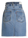 Re/Done Double Waisted Pencil Re Done X Levis Skirt