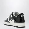 White/black Bape Sta #1 sneakers