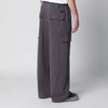 BAPE Washed grey cargo jogging pants