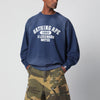 BAPE Faded navy blue sweatshirt with logo print