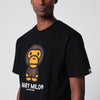 BAPE Black T-shirt with Baby Milo print