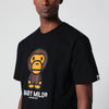 BAPE Black T-shirt with Baby Milo print