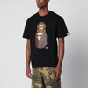 BAPE Black T-shirt with Baby Milo monkey print