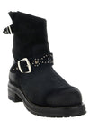 Second/Layer Rider Ankle Boots