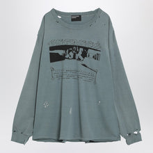  Enfants Riches Déprimés Boy in Chains blue vintage-effect T-shirt