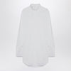Dries Van Noten White popeline turtleneck shirt
