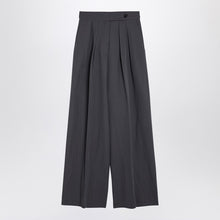  Dries Van Noten Taupe wool-blend wide trousers