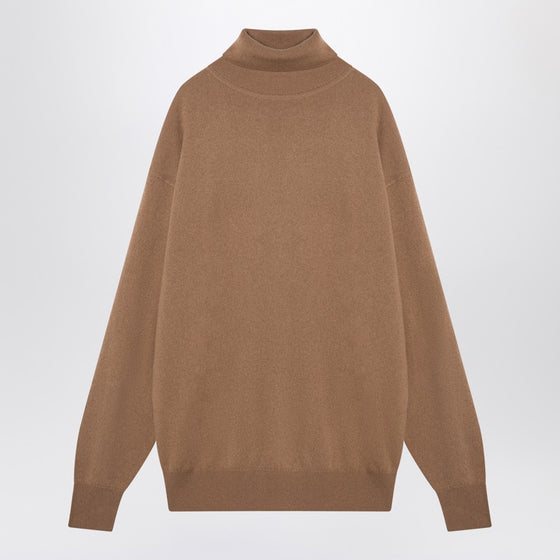 Dries Van Noten Beige cashmere turtleneck jumper