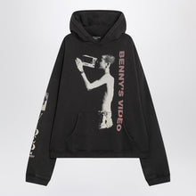  Enfants Riches Déprimés Benny''s Video black vintage-effect hoodie