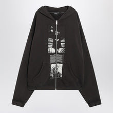  Enfants Riches Déprimés Artist Defends Assemblage black vintage-effect sweatshirt