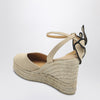 Castañer Expadrillas Coco 105 sand color with flower