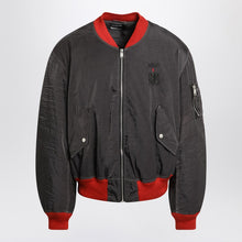 Enfants Riches Déprimés Erotica grey/red nylon bomber