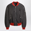 Enfants Riches Déprimés Erotica grey/red nylon bomber