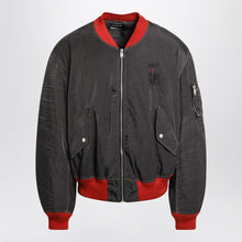  Enfants Riches Déprimés Erotica grey/red nylon bomber