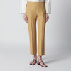 Alberta Ferretti Beige ankle-length trousers in viscose blend