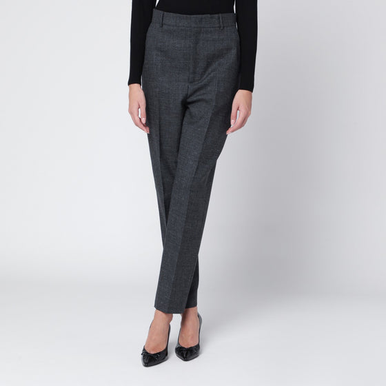 Moschino Grey wool trousers