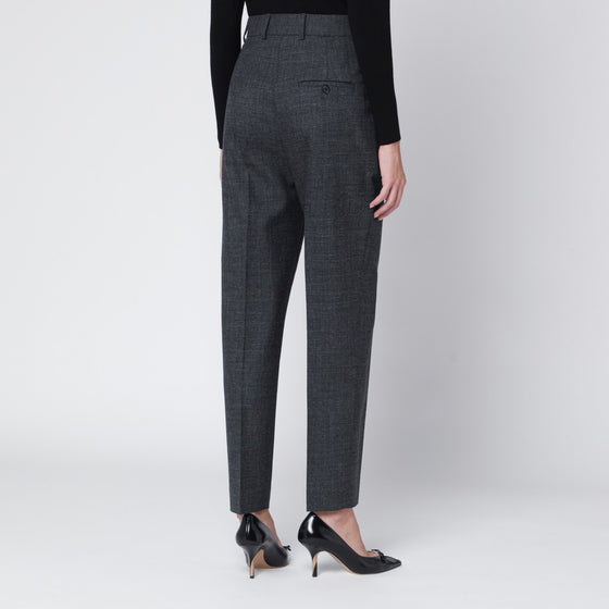 Moschino Grey wool trousers
