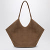 AESTHER EKME Phantom tote in suede beige