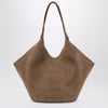 AESTHER EKME Phantom tote in suede beige