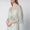 Alberta Ferretti Long dress with floral pattern
