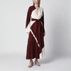 Alberta Ferretti Printed dress in viscose twill