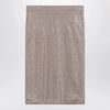Giuseppe di Morabito Midi skirt with silver rhinestones
