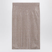  Giuseppe di Morabito Midi skirt with silver rhinestones