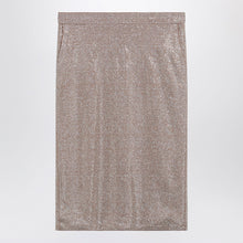  Giuseppe di Morabito Midi skirt with silver rhinestones